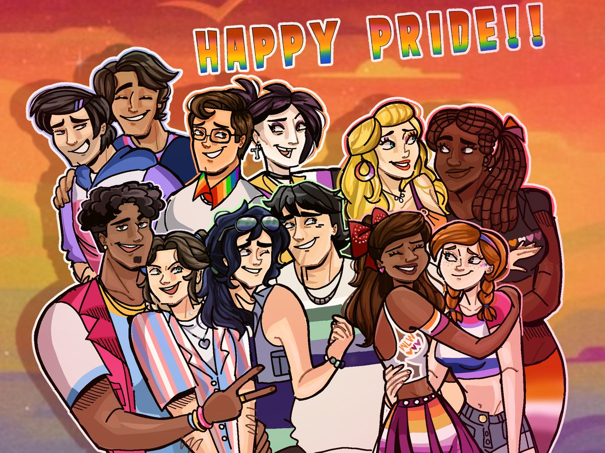 Kylee_wattpad's tweet photo. HAPPY PRIDE! to all the queer couples and all the queer people on the show we love u!!
#disventurecamp #dctwt #tomjake #jaiden #jaidendisventurecamp #gabellie #anarissa #trinji #trevek https://t.co/zadmDw13eY