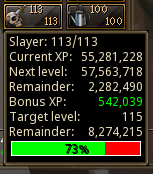 courtofcrowss's tweet photo. Some tiny bit of Slayer progress. We are very close to 8mil xp left. https://t.co/RHt8XJ6AJg