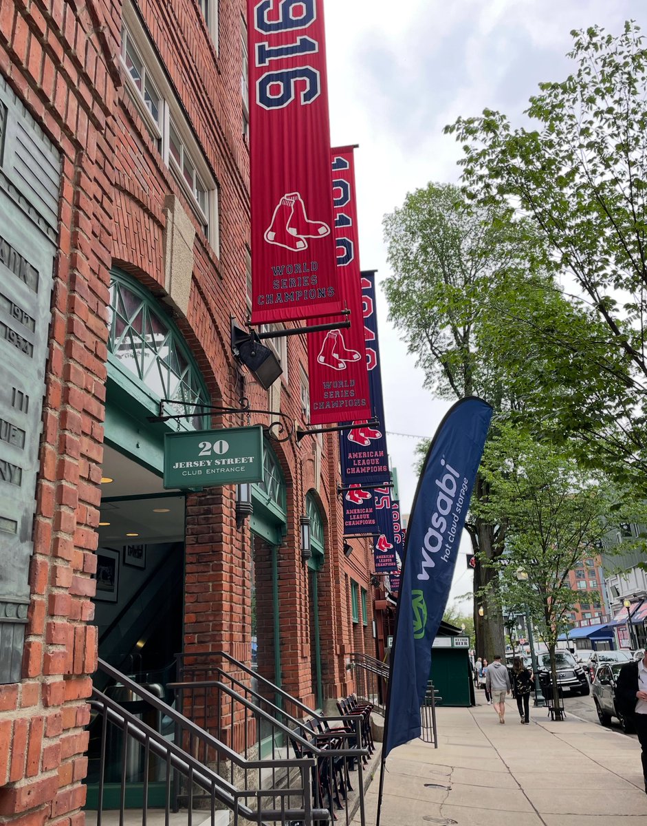 wasabi_cloud's tweet photo. What a way to wrap up Boston @Techweek_!

Thank you to everyone who attended our panel, "The New MVP? Inside the AI Playbooks of the Red Sox and Bruins.”

Shoutout to our panelists and moderator for providing such great insights into how leading sports organizations are modernizing their tech stacks: Josh Carley (@NHLBruins & @tdgarden), Randy George (@RedSox), Randall Williams (@Bloomberg), and Sarah Francomano (Threadline PR).