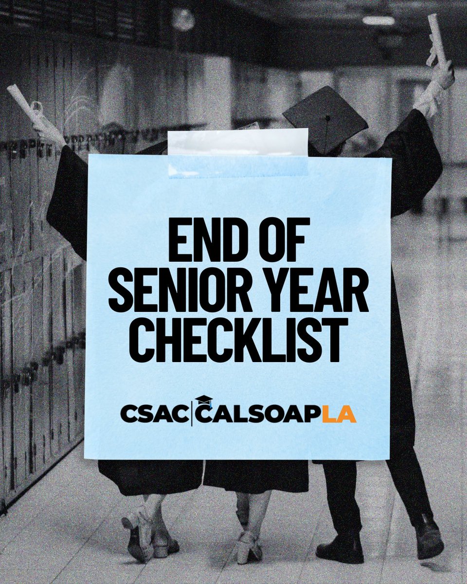 calsoapla's tweet photo. As senior year draws to a close, make sure that you’re keeping up with your campus-specific deadlines. Follow this handy guide to help you on your way in making the transition towards becoming a first-year college student as seamless as possible! https://t.co/0bpP4amywu