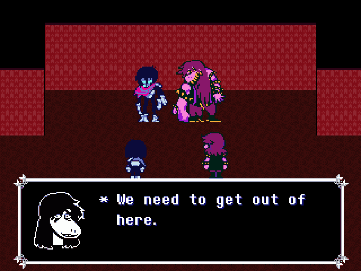 Hectordudeman's tweet photo. Despite everything, it's still life.

| #DELTARUNE #Backrooms https://t.co/FSGHV2Te5i