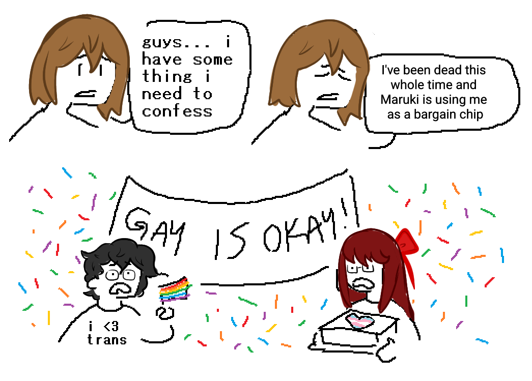 HoshiHime_'s tweet photo. Happy Pride Month and Happy Birthday Akechi https://t.co/ES8Wj5NsX6