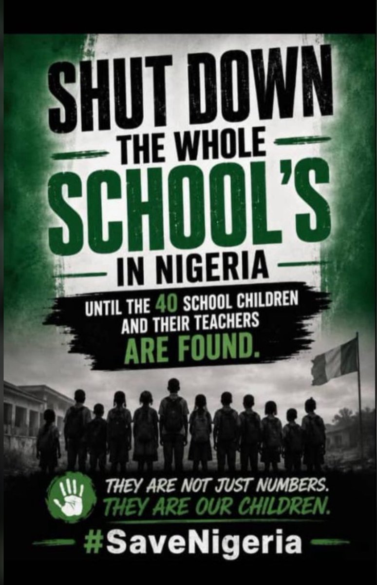 PengBoizArmani's tweet photo. The Oyo Kidnapping Should Scare Every Nigerian Parent 🇳🇬 

If you still think elections don’t matter, then you’re not paying attention.

The recent abduction of children and teachers in Oyo State is not just another news headline. It is a reminder that insecurity is no longer a regional problem. It is now a national emergency.

For years, many Nigerians watched reports of kidnappings, bandit attacks and mass abductions happening in distant communities and convinced themselves it was “their problem.” Today, there is no “their problem.” There is only our problem.

The question every Nigerian should be asking is simple:

How much worse does it have to get before we decide enough is enough?

We are living in a country where parents are increasingly worried about whether their children will return home safely from school. A country where ordinary citizens fear travelling on major roads. A country where poverty continues to rise, insecurity continues to spread, and many people feel abandoned by those elected to protect them.

As a husband, these stories disturb me.

As a father, they terrify me.

My daughter is still a baby, but when I read stories about children being abducted, harmed, or forced to live through unimaginable trauma, I cannot help but think: What if that was my child?

That is the question every leader should ask themselves whenever another kidnapping makes the news.

Not how to spin the headlines.

Not how to blame the opposition.

Not how to win the next election.

But what if it was my child?

Accountability is not hatred.

Demanding better governance is not tribalism.

Holding leaders responsible for the safety of citizens is not opposition politics.

It is citizenship.

Too many Nigerians have lowered their expectations. We have become so accustomed to bad news that each tragedy lasts only a few days before the next one arrives.

That should never be normal.

The purpose of government is first and foremost the protection of lives and property. Everything else comes after that.

Roads, bridges, speeches, political rallies and campaign promises mean little to a parent whose child has been kidnapped.

As citizens, we cannot afford political apathy anymore.

Voting is not just a civic responsibility. It is one of the few tools ordinary people have to shape the future they want to live in.

The decisions we make at the ballot box affect our security, our economy, our children’s future and ultimately our chances of living in a safer country.

The Oyo tragedy should not only make us angry.

It should make us active.

Because if we do not demand better leadership, better security and better accountability, then we risk accepting a future where stories like these become normal.

And that is a future no Nigerian parent should ever accept.

Close all schools now until every abducted child and teacher is rescued and returned home.

Education can wait a few days. A child’s life cannot. 🇳🇬