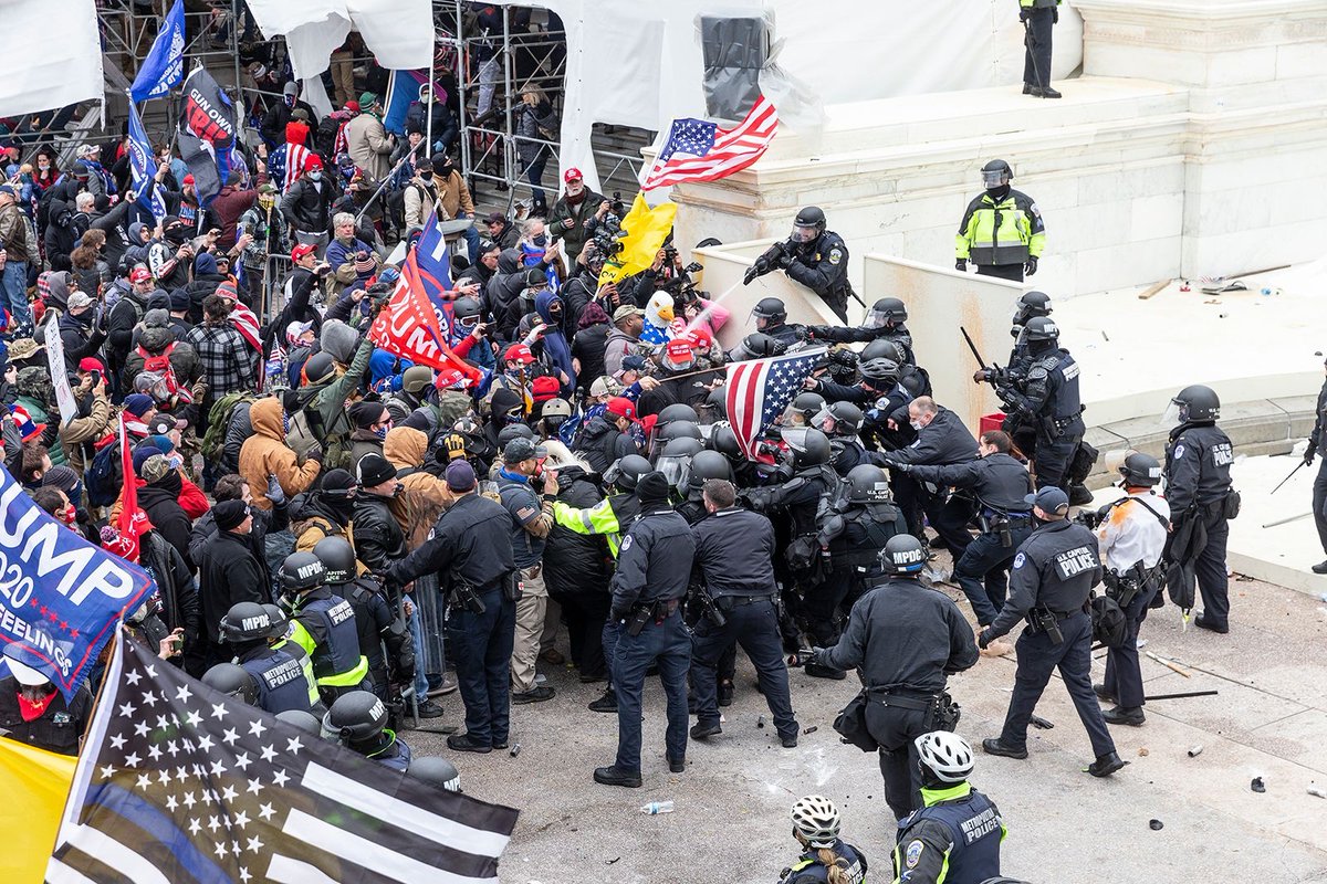 ag7201's tweet photo. @DHSgov Really?? Won’t be “tolerated” 

I guess these patriots were fighting for the “right” cause and then received full pardons!! Maybe some victim compensation!! 

Fuck you people. https://t.co/N5IlMIzXVt
