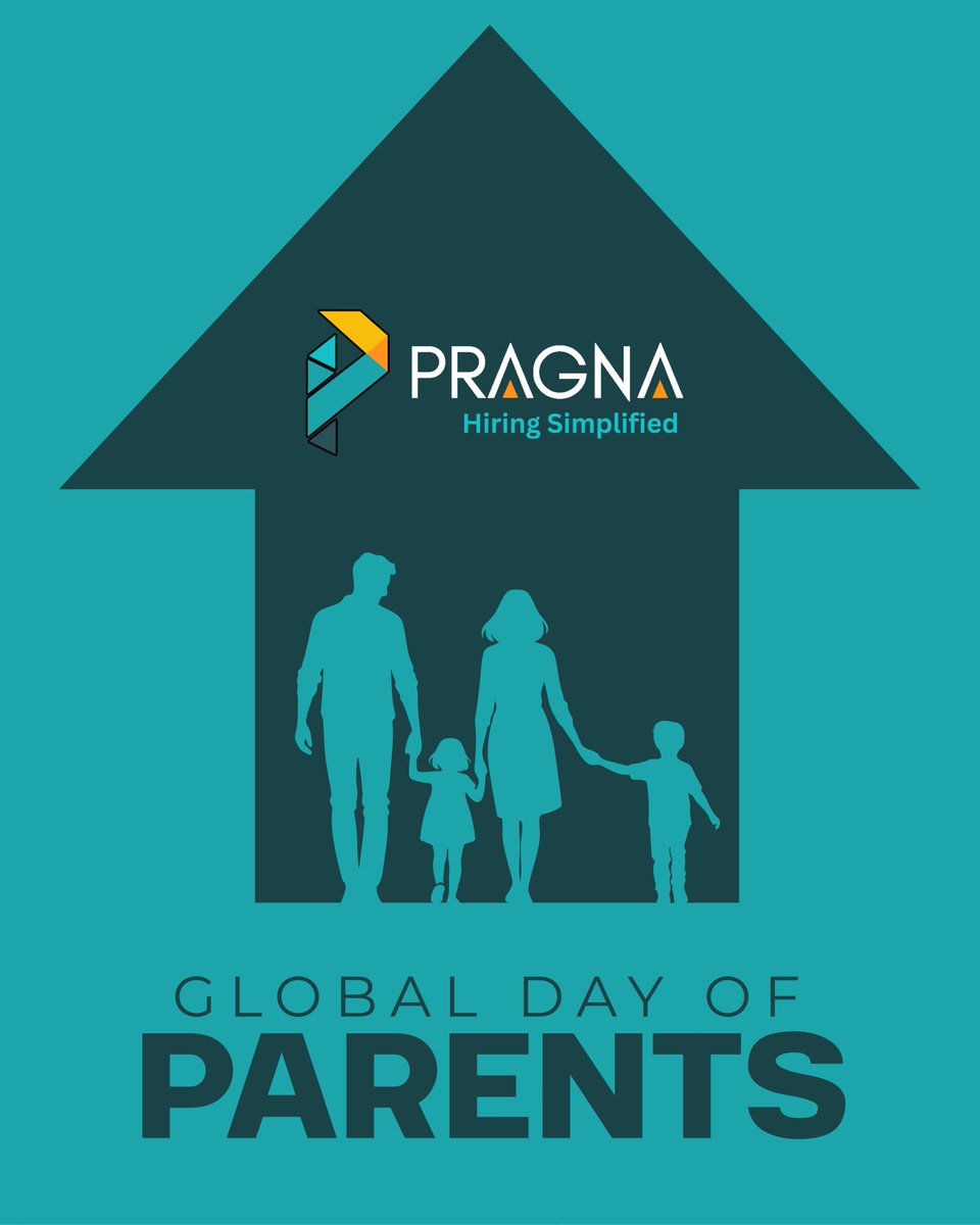 PragnaSolution's tweet photo. 👨‍👩‍👧‍👦 Today, we celebrate the parents who inspire growth, resilience, and success.
💙 Happy Global Day of Parents from Pragna Solutions.

#GlobalDayOfParents #Recruitment #Staffing #PragnaSolutions https://t.co/46bxuifLu6
