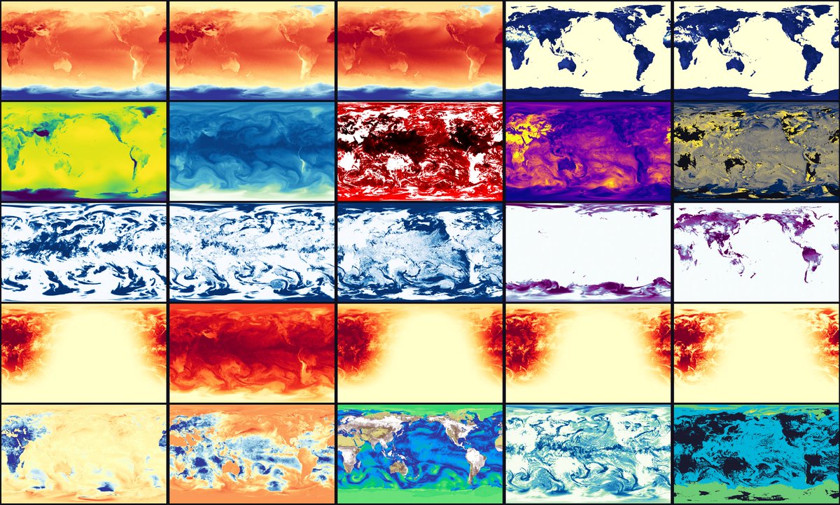 johndeanl's tweet photo. We are releasing WeatherMesh-6 today, a huge step forward in weather forecasting.

Its a fully end-to-end AI-based weather model. Observations in, weather forecasts out. https://t.co/Dvie12Krdm