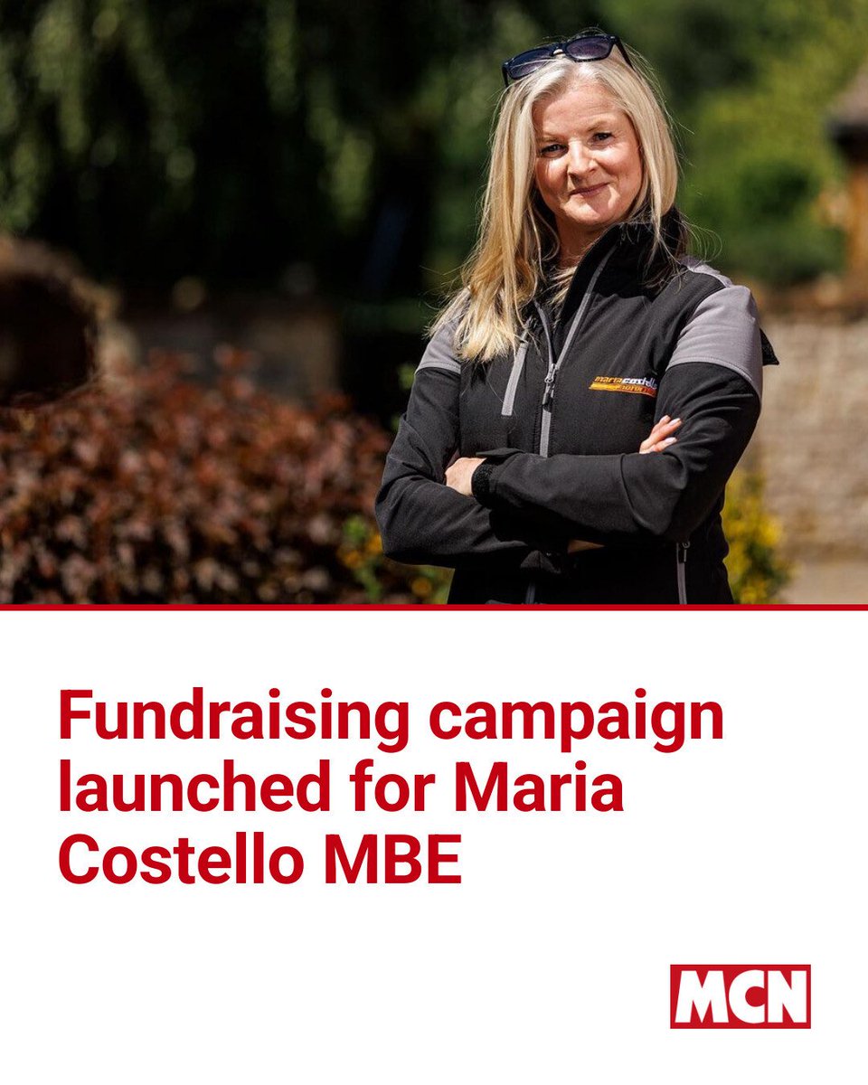 MCNSport's tweet photo. Maria Costello MBE is ‘currently paralysed’ following a crash during the opening Sidecar qualifying session at the Isle of Man TT. A GoFundMe campaign has now been launched to help support Costello. #IOMTT

More information: https://t.co/rvep8mLEIn https://t.co/qxHWyuvwO9