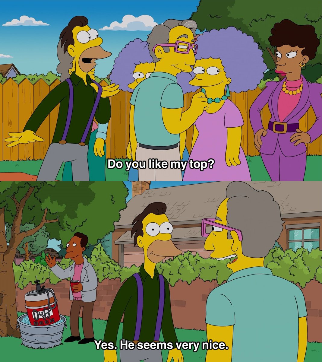 quix5gg's tweet photo. #thesimpsons posting this every pride month https://t.co/NGVgb261pk