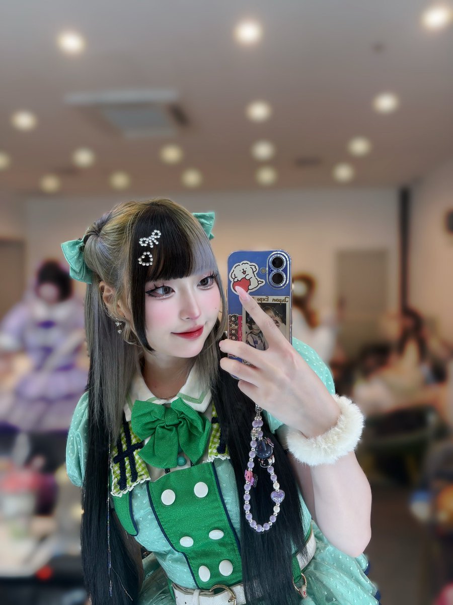 Minah_Ikinari's tweet photo. : matcha latte🍵✨.

#minahIKINARI #IKINARITELLME #siamdol #イキテル https://t.co/ptYjBxwiD2