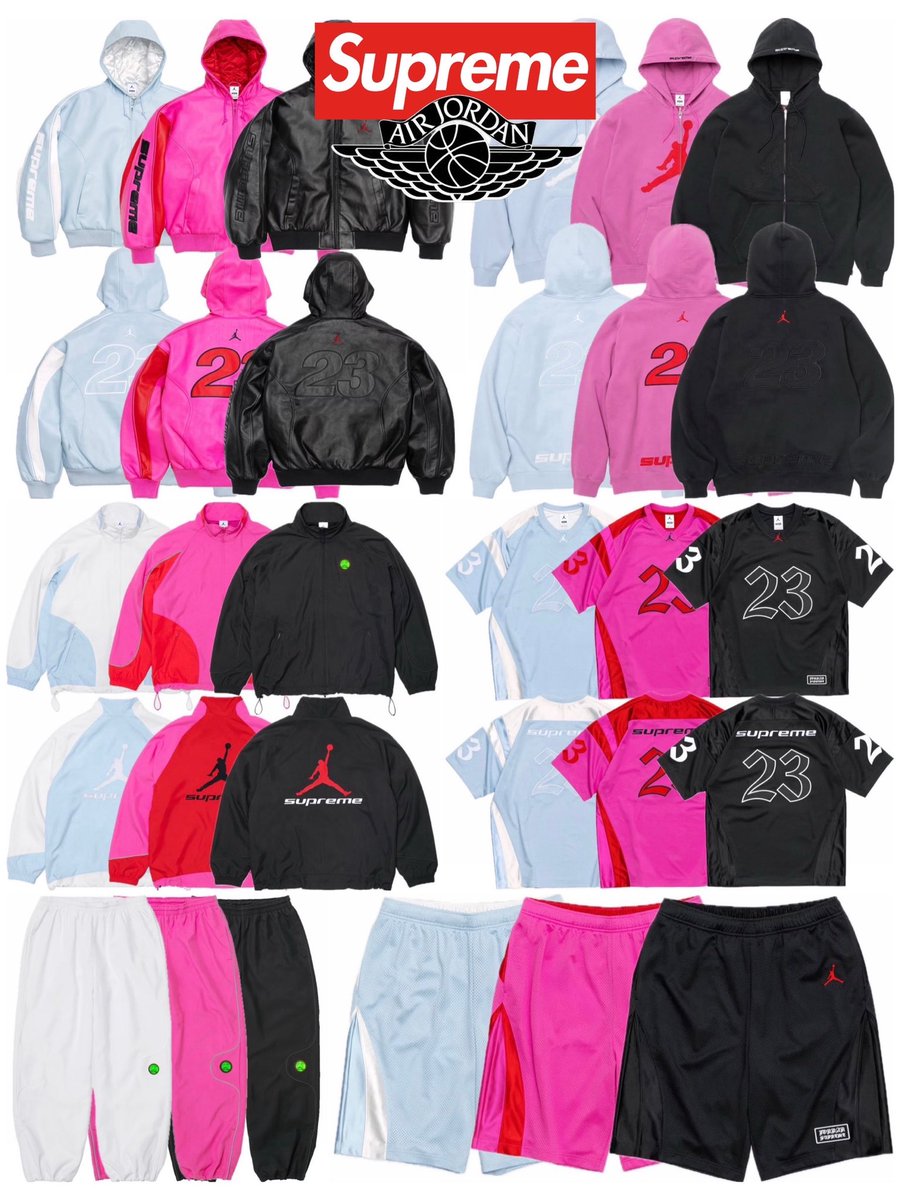 DropsByJay's tweet photo. Supreme Week 15🔥
Featuring Jordan Apparel, Tru Grit Pull Up Bar, BUG-A-SALT 3.0, Leather Goods and more. What are you planning on grabbing from the drop?

Releasing Thursday, June 4th
11AM EST / 17:00 EU / 4PM UK
Asia releases Saturday 6/6 https://t.co/ufYk7AMFgn