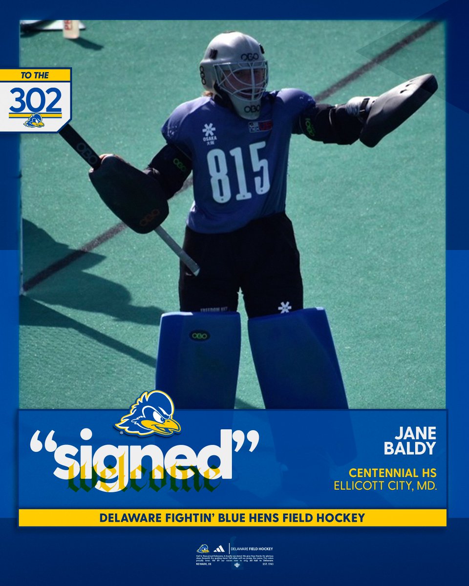 Delaware_FH's tweet photo. A new netminder coming to Newark! Welcome, Jane! 🙌 https://t.co/R4kB2X4mM1