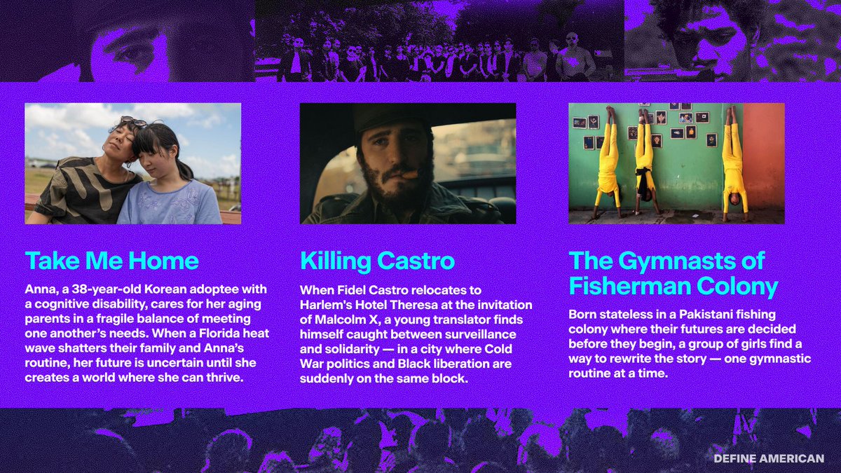 DefineAmerican's tweet photo. It's #ImmigrantHeritageMonth!

🎥These are some of the #ImmigrantStories premiering at @Tribeca this week that we're excited about.

What did we miss? Drop your recommendations below ⬇️

#TribecaFilmFestival https://t.co/VKpNGFbKyp