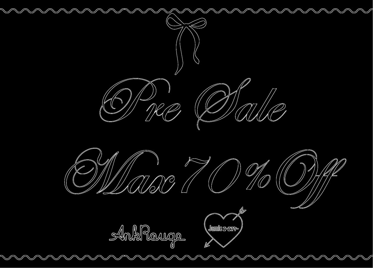 Jamie_ank's tweet photo. 気付いた時には、もう誰かのもの。🖤

⛓️PRE SALE START⛓️

人気カラー・サイズはお早めに。

https://t.co/WTxHvtBfHp https://t.co/5XQuneBpSj