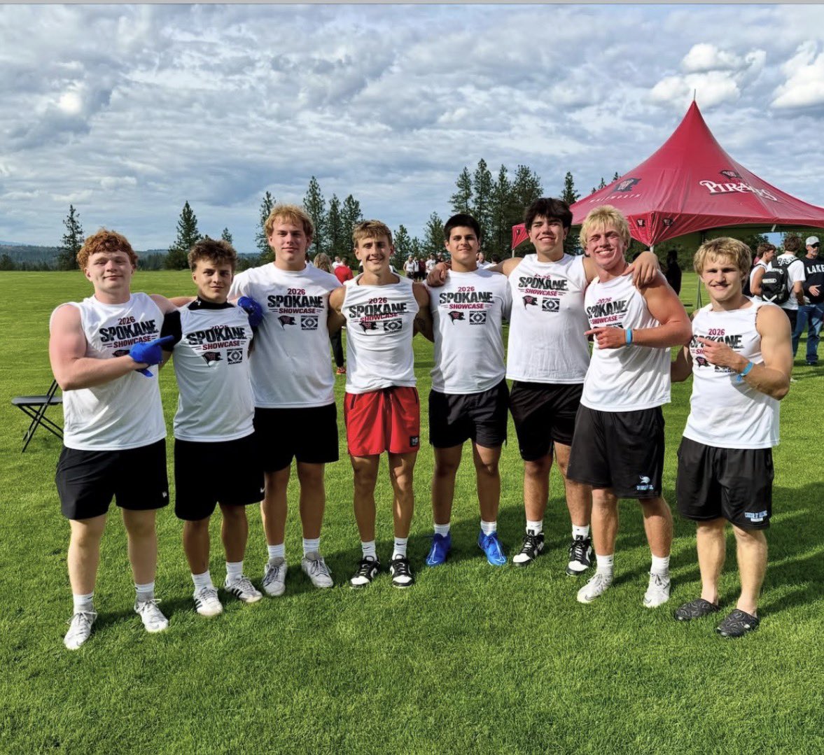 DawsonRiley2027's tweet photo. Had a great time at the @ShowcaseSpokane yesterday! Got to compete, connect with coaches, and share the experience with some great teammates. Thankful for the opportunity and looking forward to what's next! 
@WhitworthFB @coach_jhernEWU @CoachMullinCWU @Coach_Avina @CoachMaday @Coach_Buchanan5 @CoachMurph67 @Coach__Shaw @gibson_com5 @TannarStern11 @TyBall2028
