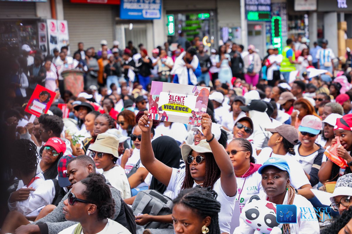 WanguKanjaF's tweet photo. Today we joined fellow Kenyans in the march to honour the lives of women, girls and children lost to violence and to demand urgent action against femicide, sexual violence and the growing cases of children being abused and killed.

Enough is enough.

#EndFemicideKE https://t.co/QjZIIoQPcZ