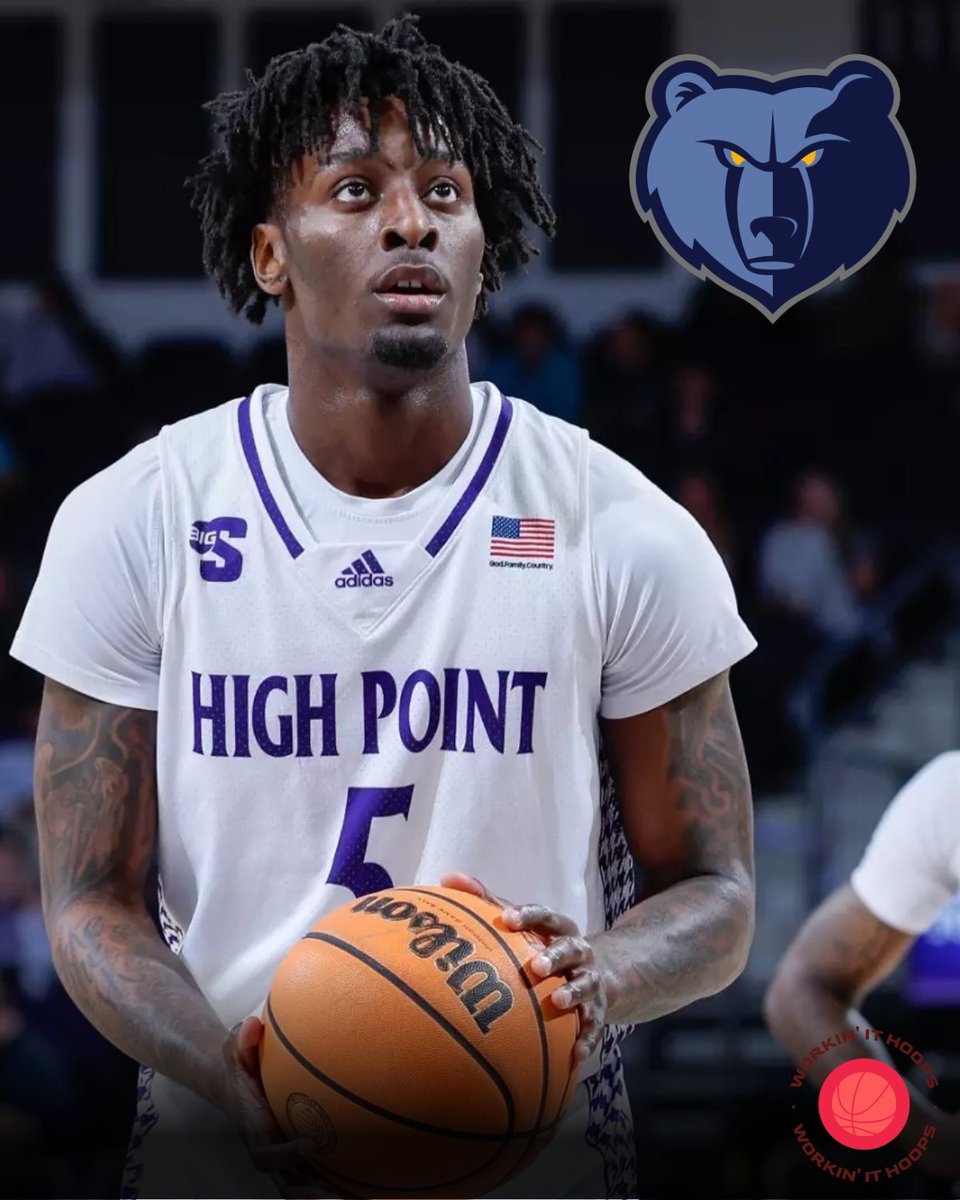 workinithoops's tweet photo. NEWS: 6'6 G/F Terry Anderson will work out for the Memphis Grizzlies today, per his agent @deion_adams of @TonbaraSports. 

Anderson was the leading scorer for a very good High Point team in conference play, averaging 18.5 PPG, 6.1 RPG, 1.6 AST, & 1.8 STL on 55.2% FG. Anderson joined Cameron Boozer, Caleb Wilson, and Frank Mitchell as the ONLY players last season to have averages of 16+ PPG, a STL% of over 2.5%, and a OREB% of over 10%. 

Long, athletic wing who is a stat sheet stuffer. One of the most UNDERRATED prospects in this cycle!!

@HitmenHoops @GrizNationCP @SleeperMemphis @bcmGrizzlies @mid_madness @HPUMBB @HighPointHoops @HighPointNation