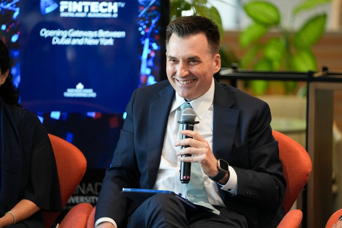 FINTECHTVglobal's tweet photo. Today marked a major milestone for the https://t.co/u7nfxukx92 family as we cut the ribbon and officially opened our new Dubai studio at @CUDUAE located in City Walk.

Capital Markets: Wall Street to MENA debuts June 8.

The bridge between global markets and the MENA region starts here.