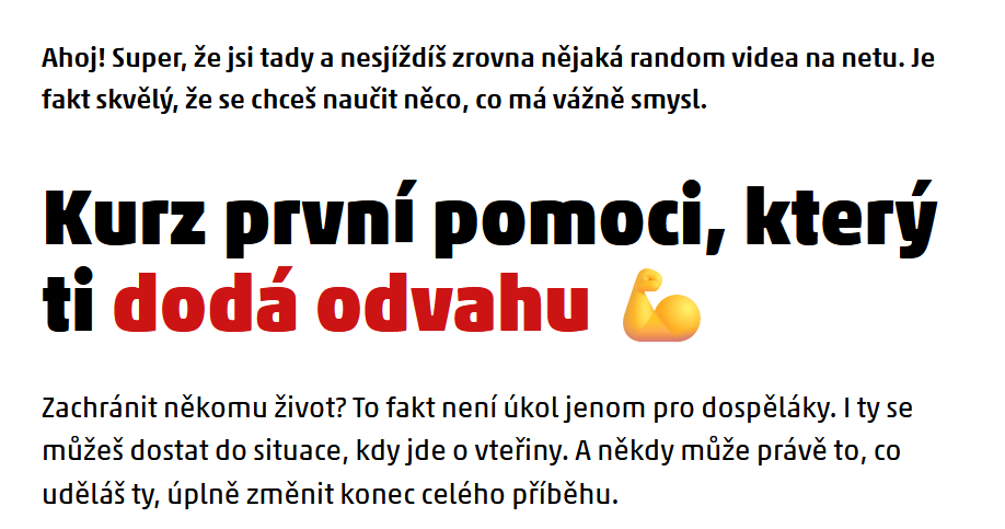KhanovaSkola's tweet photo. Skvělá věc 👍Kurz první pomoci pro děti od Marka Dvořáka.

Pro všechny děti v téhle zemi a samozřejmě zadarmo.

https://t.co/ntjCDhsucw https://t.co/j6XKe08N4B