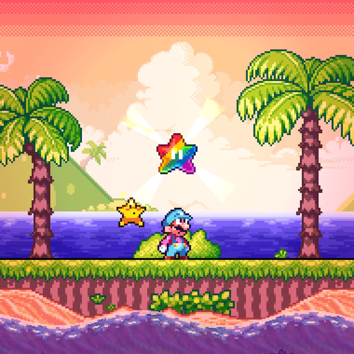 Super_Starshi's tweet photo. happy pride month! https://t.co/Oo8i1tS2QA