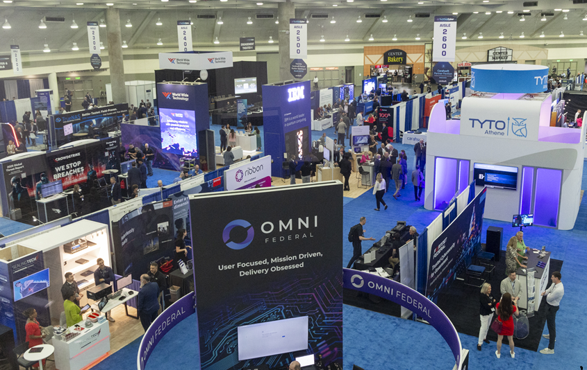 AFCEACyberExpo's tweet photo. The #TechNetCyber exhibit hall officially opens tomorrow. Exhibit hours are Tuesday, June 2 | 8:00 AM–5:00 PM, Wednesday, June 3 | 8:00 AM–5:00 PM, and Thursday, June 4 | 8:00 AM–1:00 PM. View the exhibitor list: https://t.co/8Pnz5AtoAh https://t.co/jD3FPV1z6P