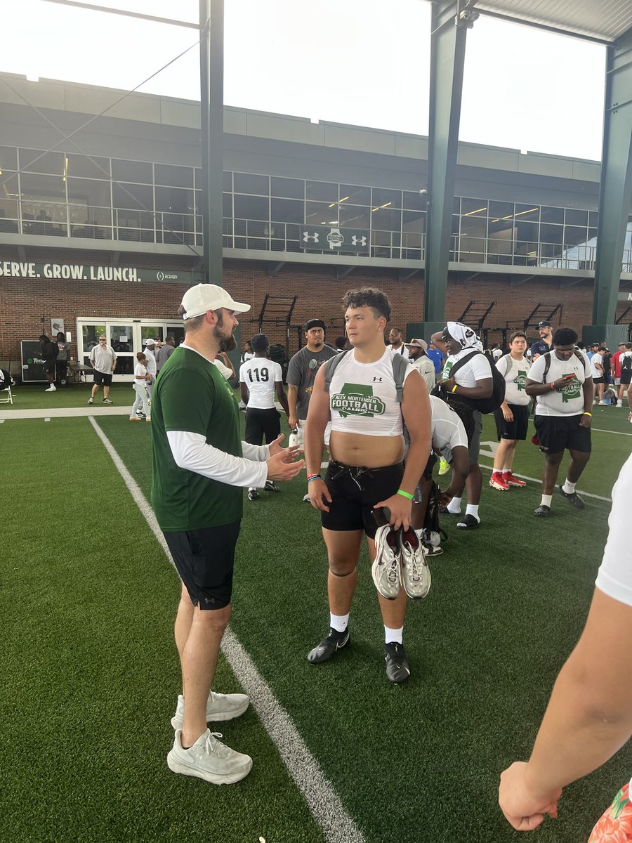 Dak_Lumm55's tweet photo. Great camp at UAB yesterday ! Competed hard, learned a lot, and had some great conversations with coaches. Thankful for the opportunity and excited for the relationships and what’s ahead!! @srduncan_40 @SamMillsUABDL UABRecruiting @UAB_FB @CarsenKapilovic @BamaStateFB @BCFootball @CoachSlade_Cal @CSmithScout  @CoachJ_Miller97 @HunterKendall44 @_CoachPeery