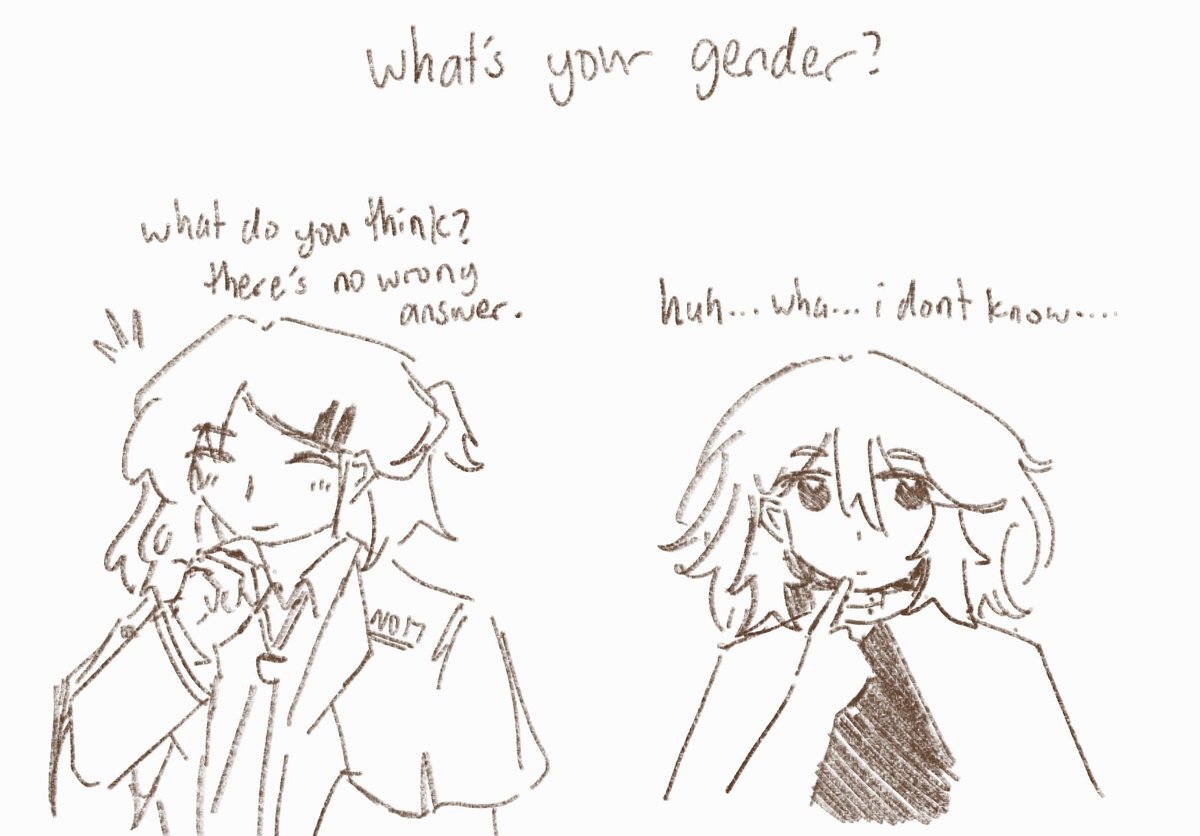 dreamingsheeep's tweet photo. my ocs are shrodingers gender and unlabelled its over https://t.co/91pGzLo3Q0