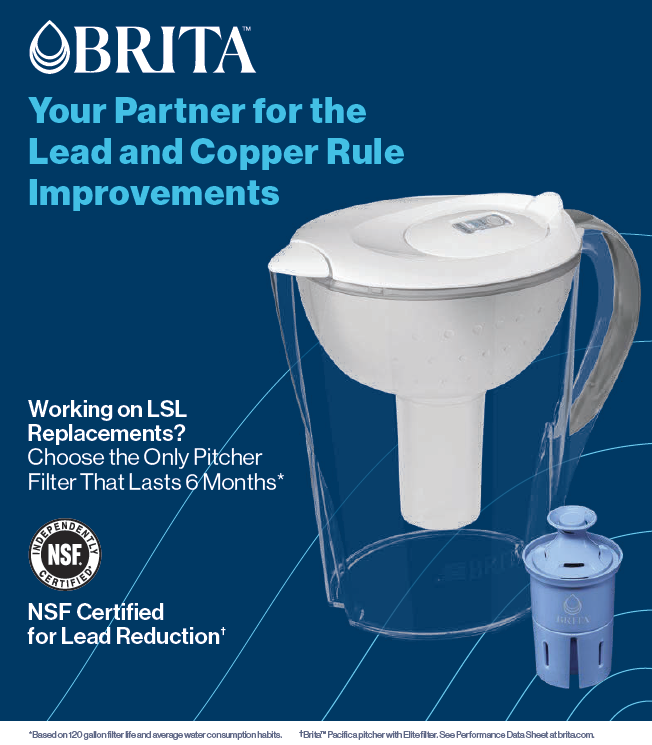 awwa's tweet photo. Is your utility ready for upcoming LCRI requirements? Visit Brita at booth 730 during #ACE26 to learn more about filtration readiness during lead service line replacements. See you there! Register at https://t.co/GVOqNFLKh4 📍 https://t.co/NpdQhcCpjb