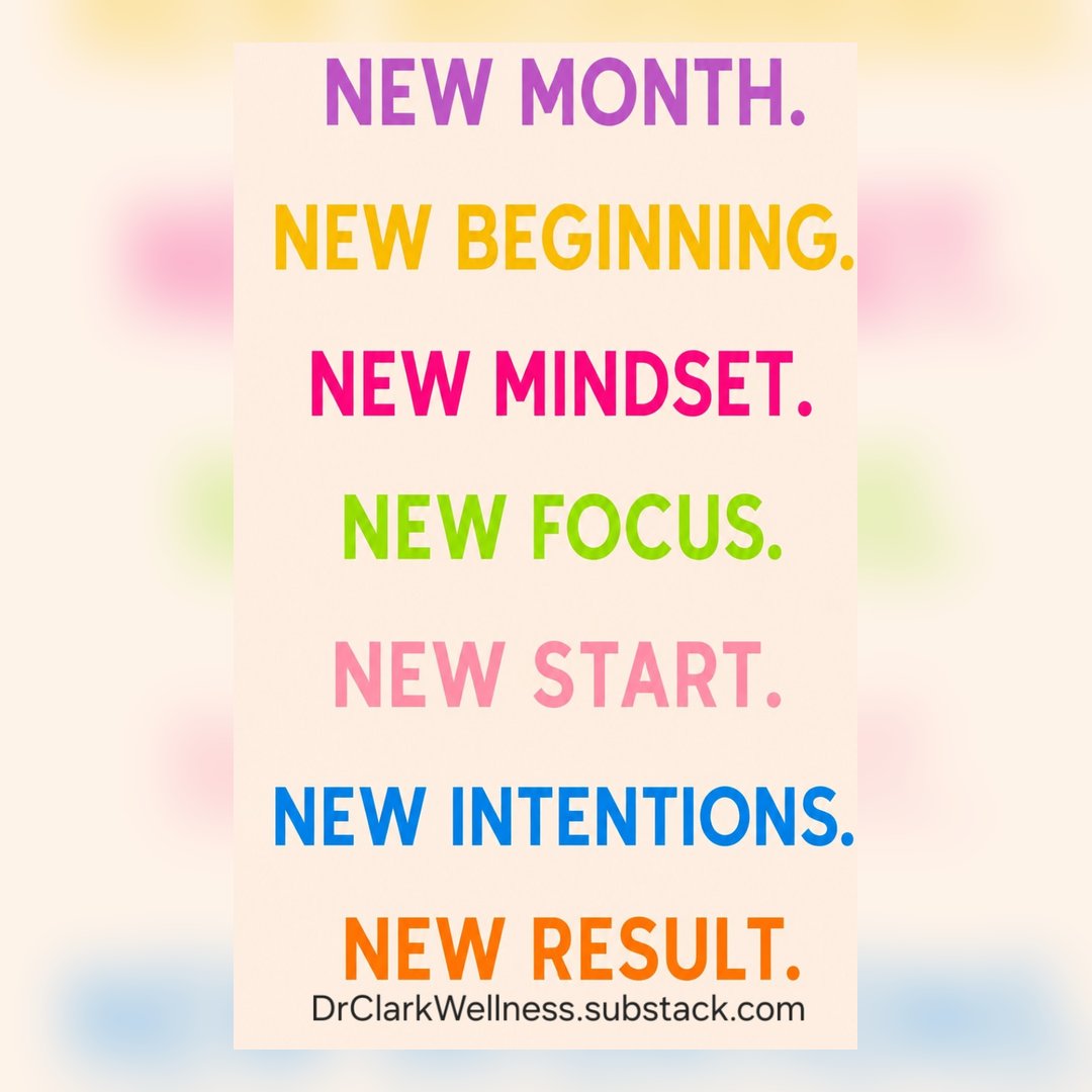 jpclarkdc's tweet photo. New Month. New Beginning.

A new month is more than a date on the calendar. It is an invitation to reset, and decide what kind of energy you want to bring into the days ahead.

For reflections on health, mindset, &amp; whole-person wellness, subscribe  here: https://t.co/iMFpbFBQmW https://t.co/sbtVbZFOtz