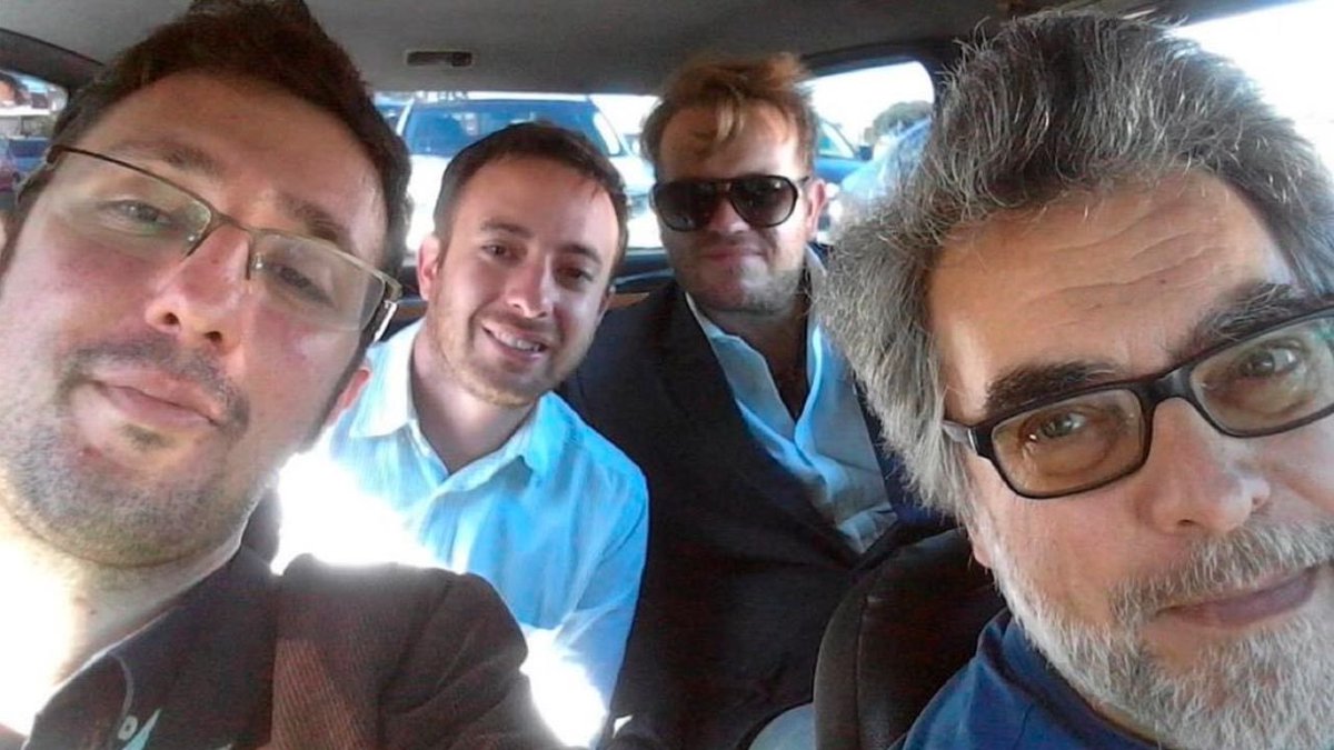 mis2centavos's tweet photo. Pablo Laurta asesinó y descuartizó a un remisero, para después asesinar a su expareja y a su exsuegra. Fue quien llevó a @AgustinLaje y a @NickyMarquez1 a Uruguay.

La grieta es cognitiva. https://t.co/dqd8S7wHSg