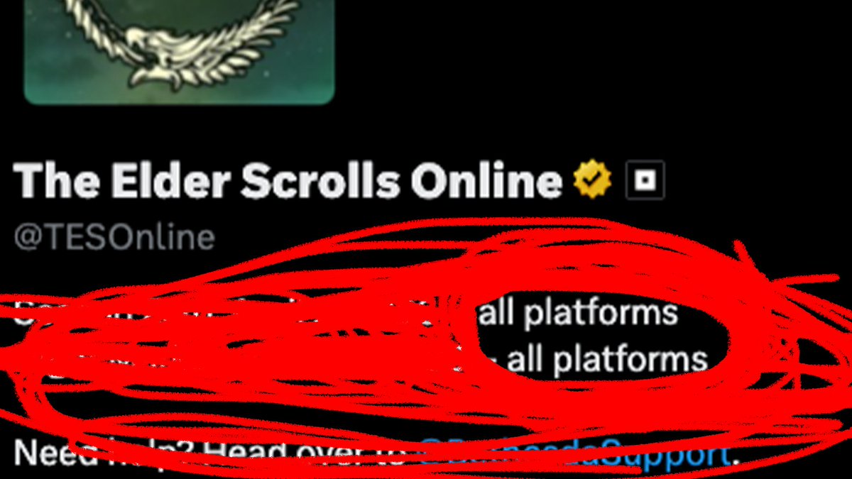 XBOXGamePass's tweet photo. .@TESOnline you coming to PC Game Pass? 👀 https://t.co/lKegCqyV4e