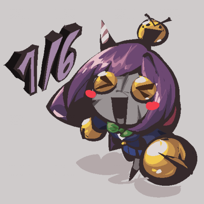 KILLCH0PDELUXE's tweet photo. happy birthday joke explainer 7000 of siivagunner fame https://t.co/tFUAKZiDZ8
