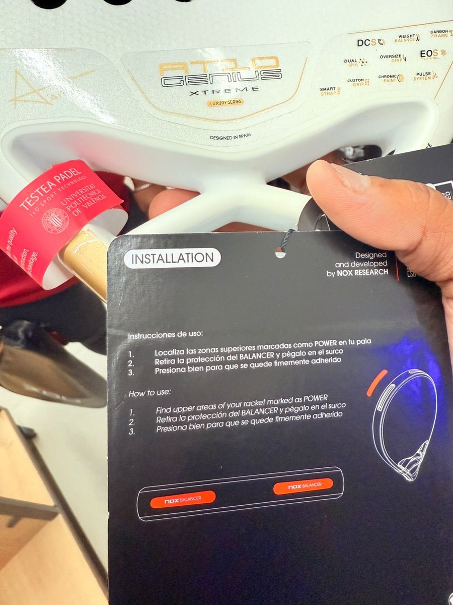 hashimv's tweet photo. @noxpadel does that look normal to you ? ‘Official’ store here in Mauritius selling these. Instructions are in Spanish and the English has Spanish! https://t.co/VrBHTM2r3w