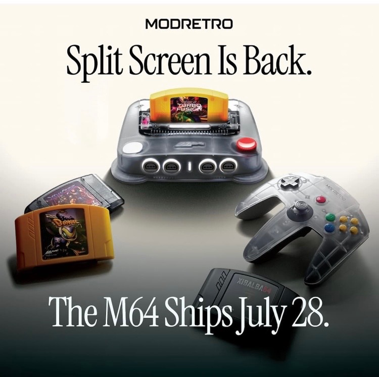 EliteGamingNews's tweet photo. M64 goes on sale and shipping July 28. Starting at $199

Who’s planning to pick one up? https://t.co/IR4iVUiJqb