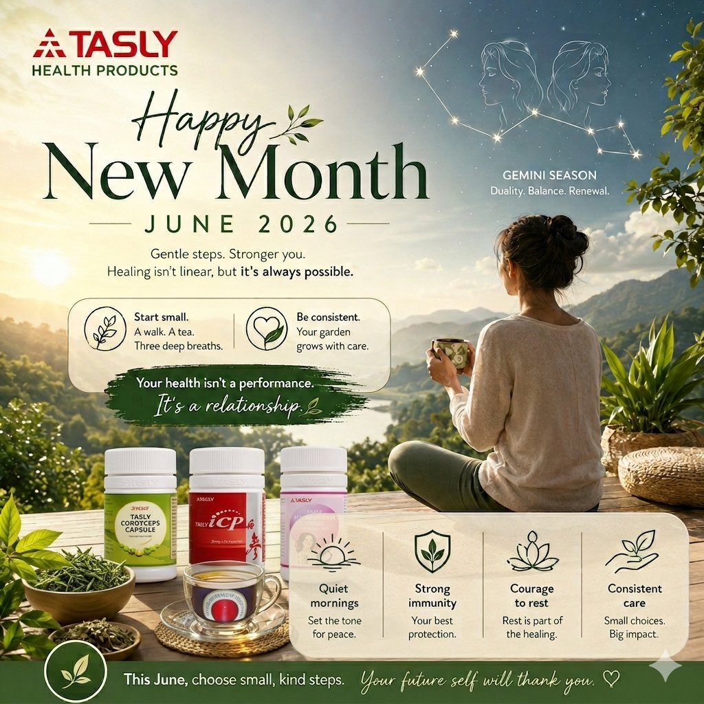 taslyhealthprod's tweet photo. Under Gemini’s stars, the world is recalibrating – climate, AI, economies. But your health? That’s still yours. 🌿
Start where you are. Not where the noise says you should be.
#NewMonth #TaslyHealth #SmallSteps https://t.co/bW2osWKI3h
