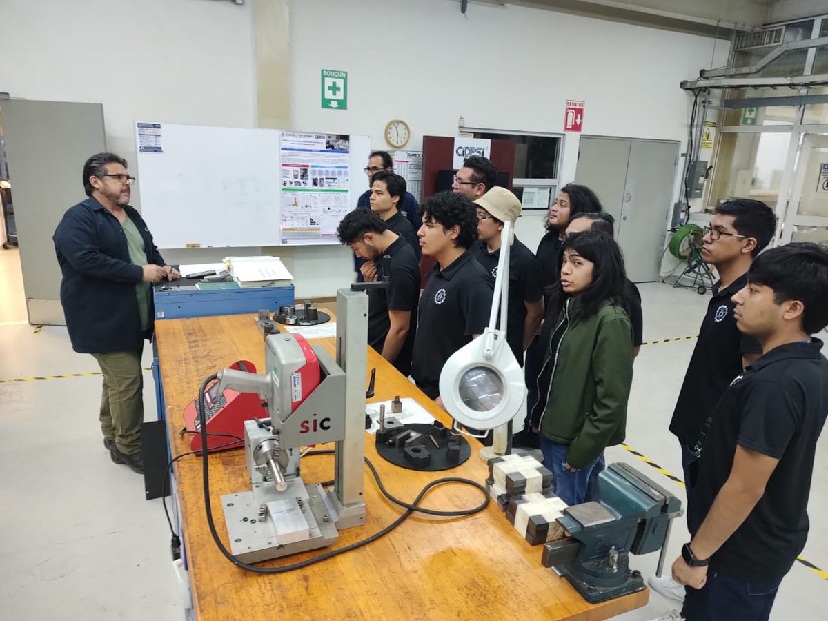 CIDESIMX's tweet photo. 🎓🔬 En CIDESI Nuevo León recibimos a 144 estudiantes de diversas instituciones del país para conocer nuestras capacidades tecnológicas, laboratorios y oportunidades de formación.

#CIDESI #NuevoLeón #Innovación https://t.co/hCfQDM6due