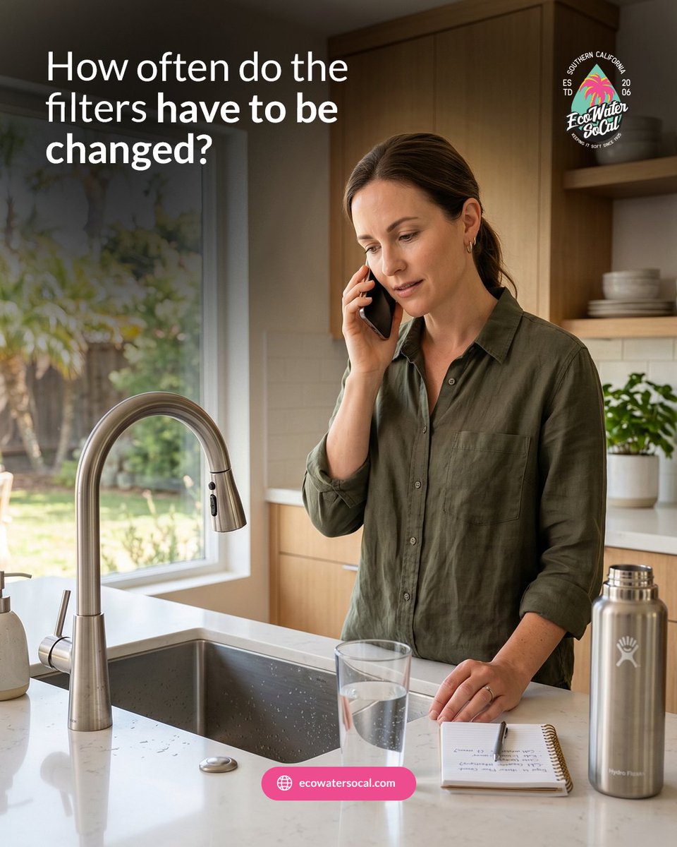 ecowatersd's tweet photo. Some filters last months. Others can last years.

That’s why regular maintenance matters — because filters are the heartbeat of your water system.

Not sure if your filters are due? 

Our team can help you figure out what your system needs based on your actual water use. https://t.co/xu8dK5HojY