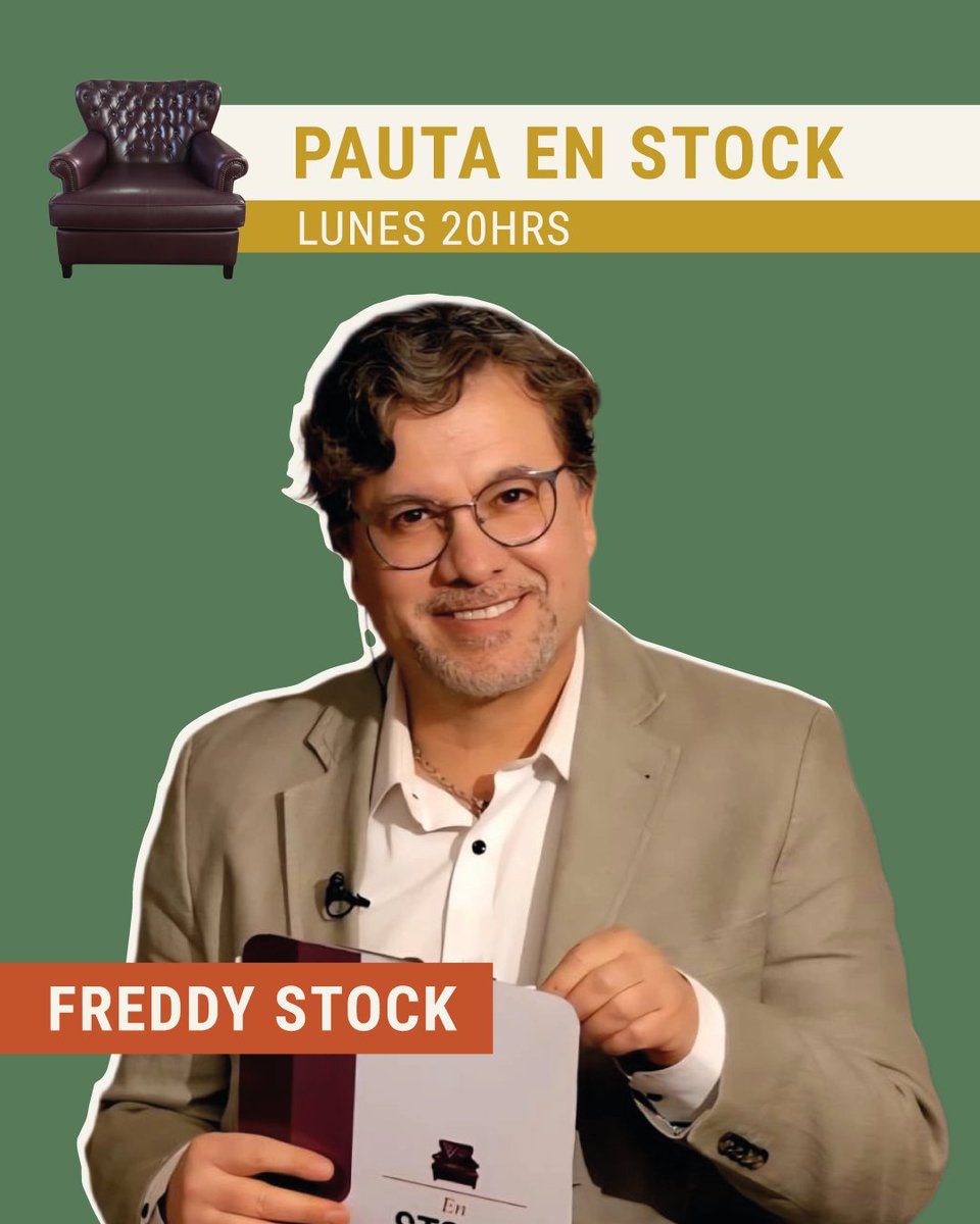 EnStockTV's tweet photo. 🤩 Les compartimos nuestra programación.

👉🏼 Súmate al Living Ciudadano, acompáñanos de lunes a jueves desde las 20hrs para reflexionar, conversar e ir creando nuestra comunidad del pensamiento… Del pensamiento crítico.

Con tu ayuda en https://t.co/dKbki3B0rp, iremos creciendo. https://t.co/C4xkJPsThU