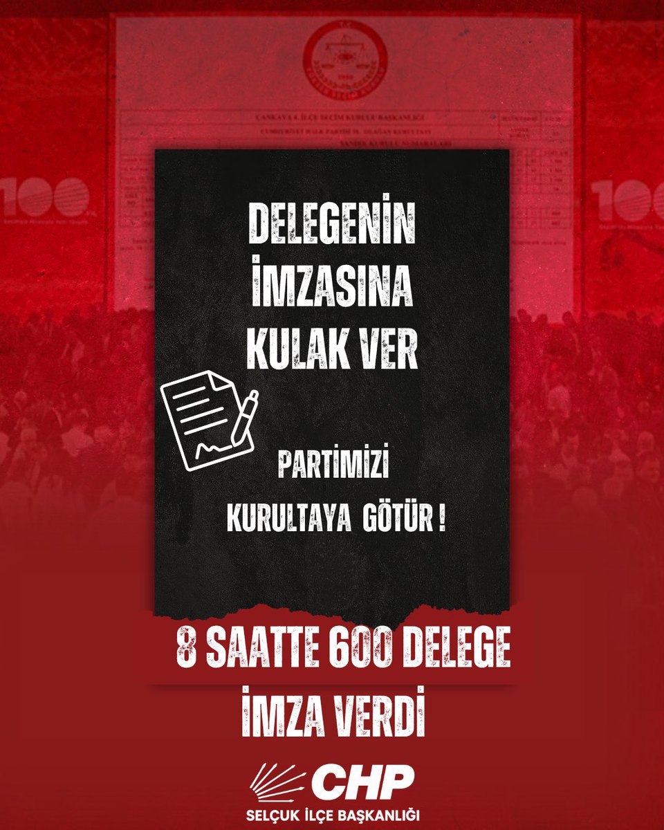 IlceChp50871's tweet photo. İrade örgütün, karar delegenin!

Cumhuriyet Halk Partisi'nin yolu mahkeme koridorlarından değil, kurultay salonlarından geçer. Çözüm de meşruiyet de delegelerin iradesindedir.

@eczozgurozel  @ozgurozeliletsm https://t.co/21HCO2FXNk