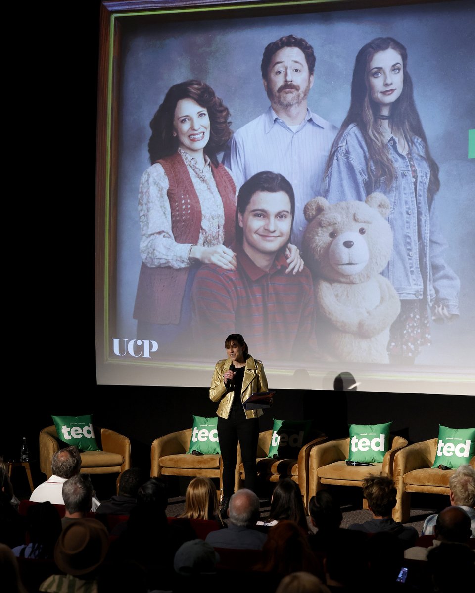 fuzzydoor's tweet photo. Celebrating the talented team that brings #ted to life. Thank you to everyone who joined us for our Emmy FYC Spotlight panels this weekend. https://t.co/rziRpxHuef