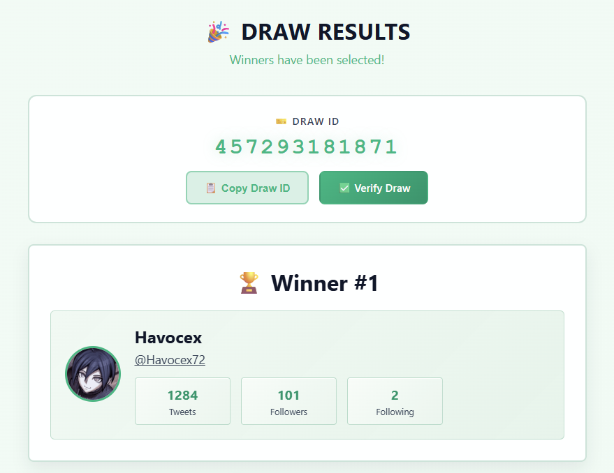 PlayCSgg's tweet photo. The winner of the first giveaway is @Havocex72 !
Thanks for everyone who joined, stay tuned for the next giveaway! https://t.co/vKzyiTfi5P