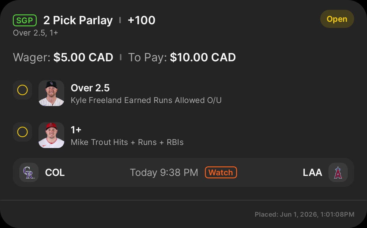 CoveraBill's tweet photo. Going to try to stick with 1 bet per day as I have been doing ok with POTD picks but then losing on the day due to other picks... With that said, here is my play for today 👇 https://t.co/tG2sWE1aaM
