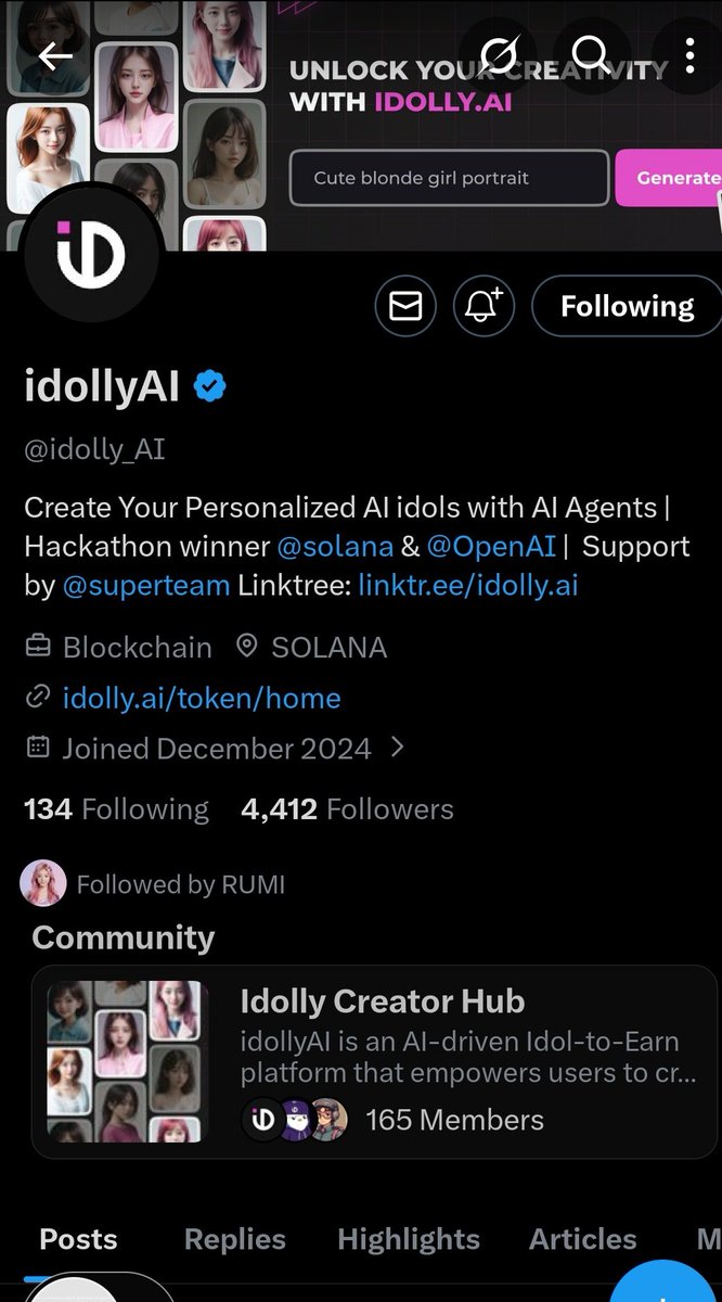 web3luuv's tweet photo. @idolly_AI @rumionsolana https://t.co/buhG9XMoxX https://t.co/7ZrehJ6akq
