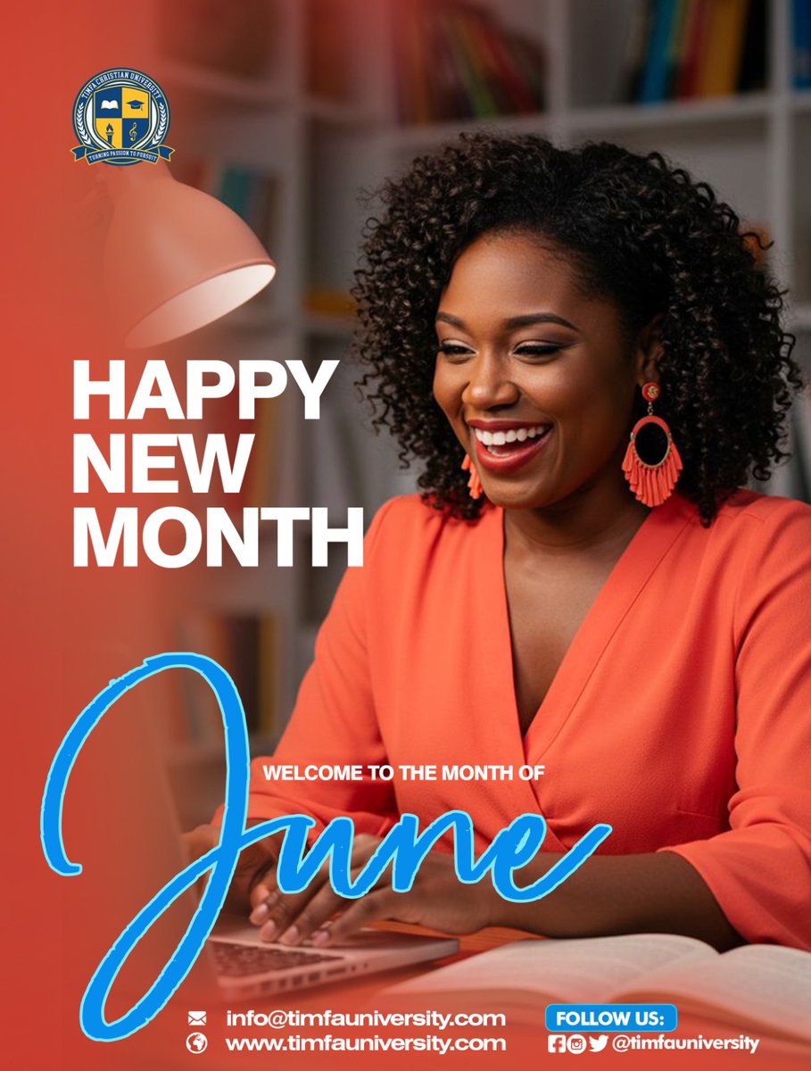 Timfaorg's tweet photo. Happy New Month, Timfa Family. May the Lord bless the works of your hands

#JuneBlessings #Timfa https://t.co/wLh2sQLI0o