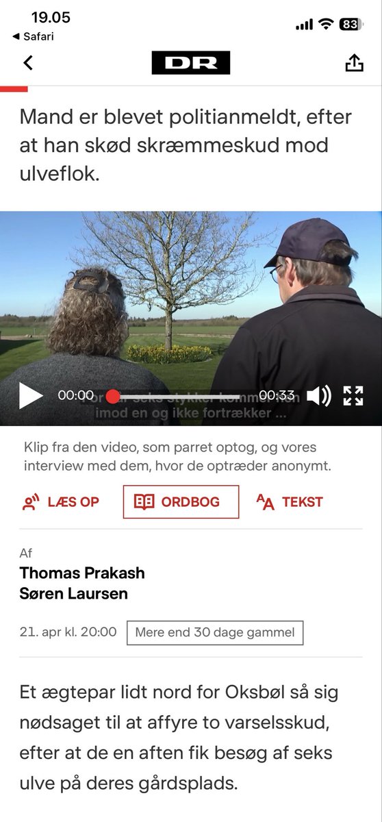 krimake's tweet photo. @RasmusJarlov @PiaBrodersen3 Der var jo da ham, der afgav varselsskud da 6 ulve havde fulgt personer hjem til gårdspladsen for nylig…21/4, https://t.co/CoPeBvWdTh , så har du ny info… 👍 https://t.co/gxeBumeWMd