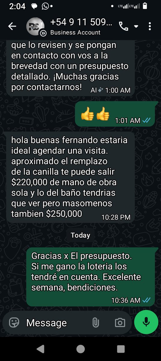 fcassia's tweet photo. Instalar una canilla monocomando en la mesada para reemplazar la vieja doble, 220.000 de mano de obra.
Instalar una llave de paso esferica que corte el agua solo del baño, otros $250.000 de Mano de obra.
Elegimos Mal Rubro @sbassiEN @virmax https://t.co/4xTFgqMb9K