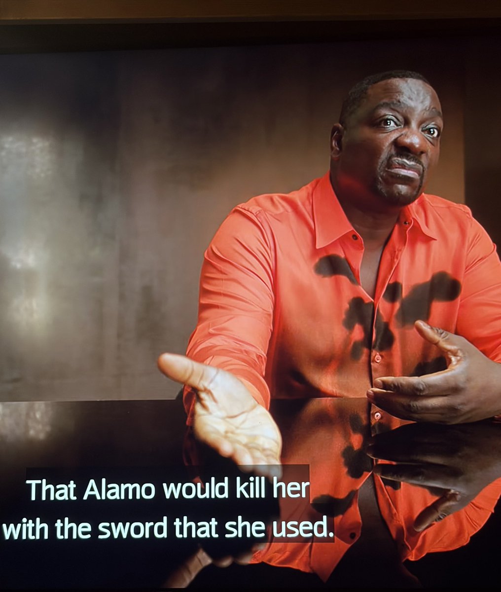 purpledaez's tweet photo. @Paradox_EP @koralinadean It’s very much confirmed in the after credits that Alamo laced her pills https://t.co/nkI9nYQ0NY