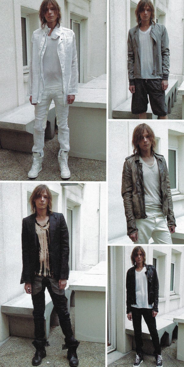 FinalBlow_Chi's tweet photo. Rick Owens SS07 https://t.co/G4vnUx9hIO