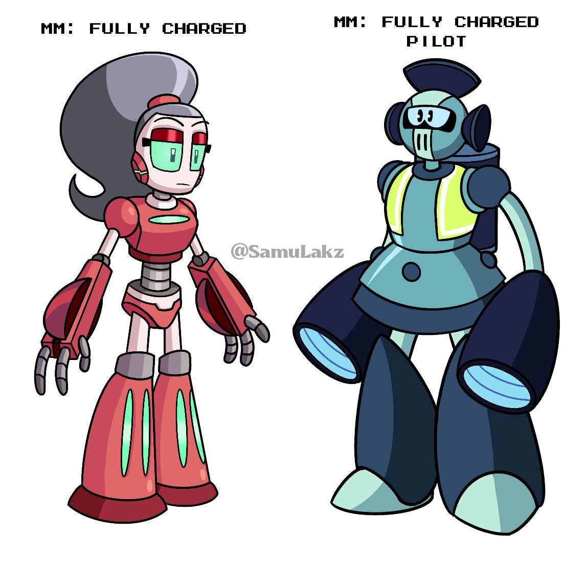 SamuLakz's tweet photo. Drew her if she was in Mega Man Fully Charged.
Alongside a design based off the show’s pilot art style.
#megamanoc #robotmasteroc #robotmaster #megaman #oc #ocart #megamanfullycharged https://t.co/fymx6wk5pr