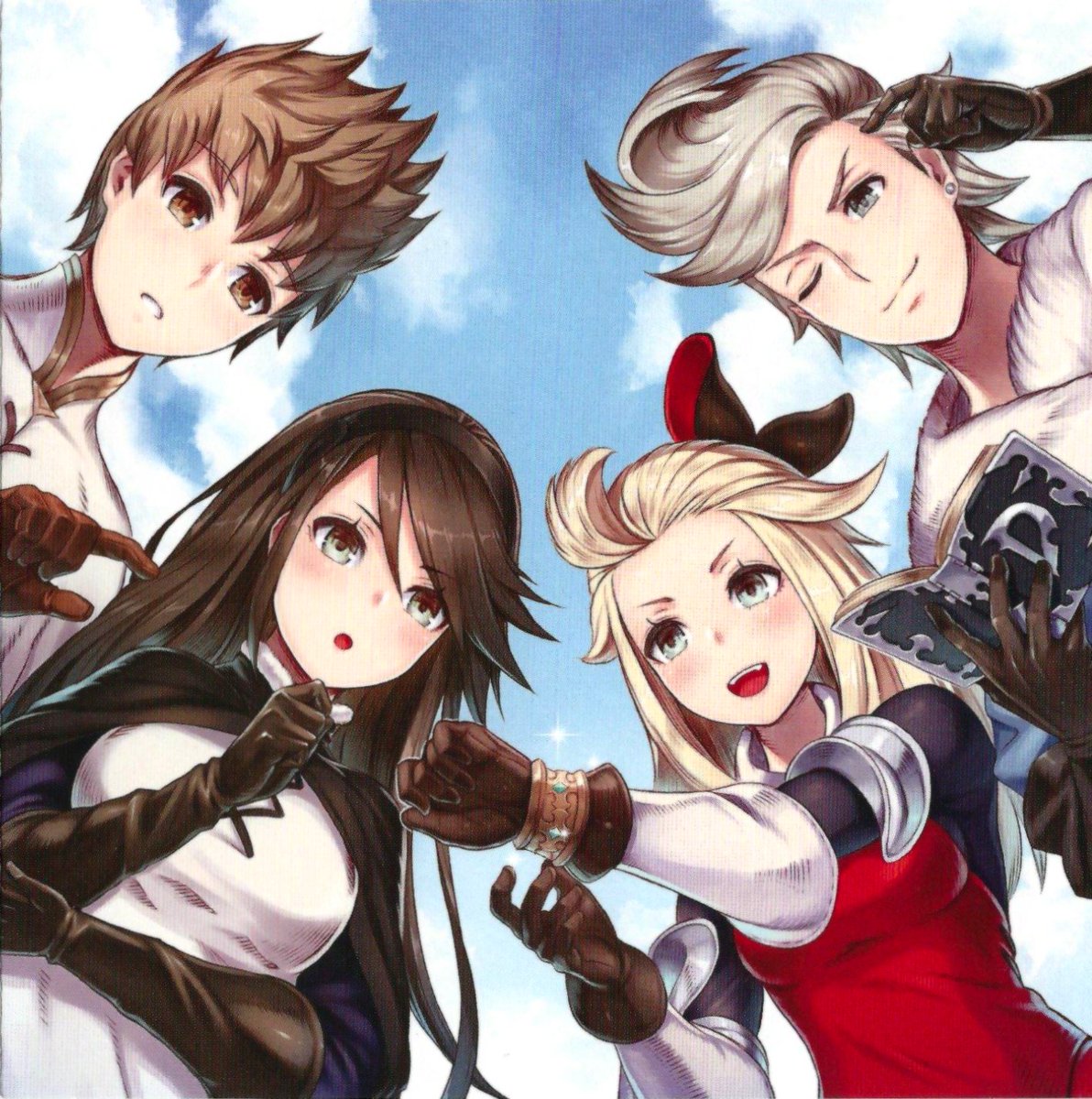 AstraLee_'s tweet photo. today i tried scanning the art included in bravely default's drama cd https://t.co/jYuoLvKU0Q