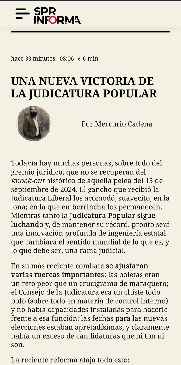 hache_g's tweet photo. La Judicatura Liberal sigue viva, y si en algún lado pueden intentar una reacción es con el Poder Judicial. Debemos evitarlo. 

Tengamos claro: disputamos el lugar del Poder Judicial: ¿Al servicio del pueblo o por encima del pueblo?

Acá más: https://t.co/gIlGlysRVY https://t.co/8XK072AuDR